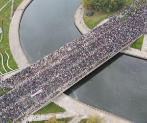 В Минске прошел марш "Народный ультиматум"