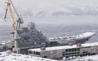 Авианосец "Адмирал Кузнецов" в ремонте