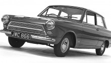 Ford Cortina 1962 Abbassador blue